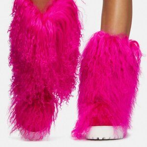 Azalea Wang Orchid Boots: Pink | NIB, size 10